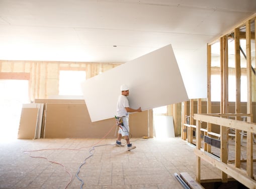 Drywall-Installation